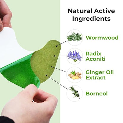 Pack Of 10 Herbal Knee Pain Relief Patch – Ayurvedic Knee Patch for Arthritis, Joint Pain, Leg Pain