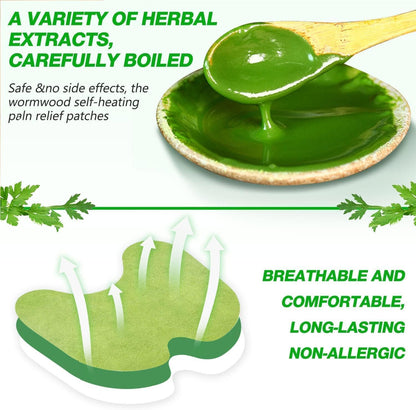 Pack Of 10 Herbal Knee Pain Relief Patch – Ayurvedic Knee Patch for Arthritis, Joint Pain, Leg Pain